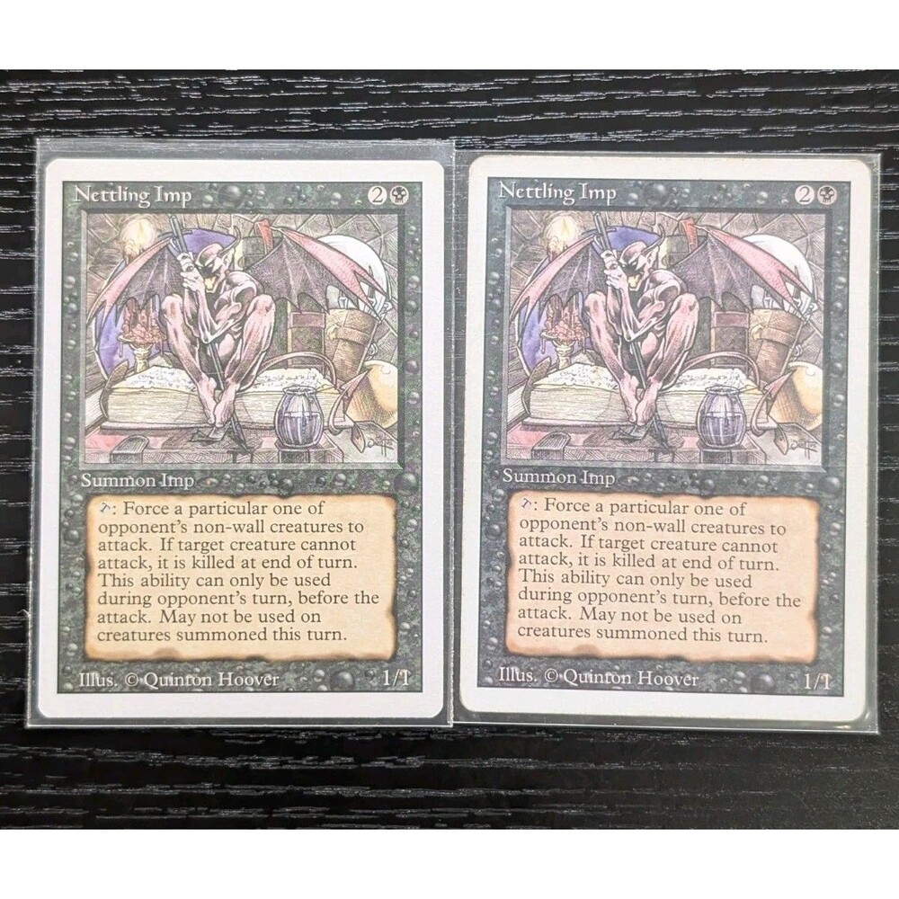 Nettling Imp - Revised Edition (2-Pack) - Near Mint Condition | Vintage MTG Card